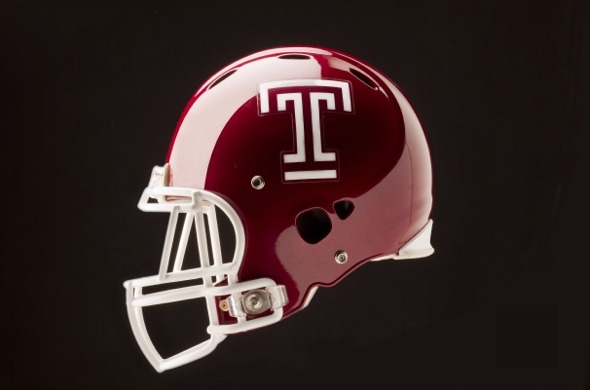 UniversityPhotography:TempleOwlsFootballHelmet